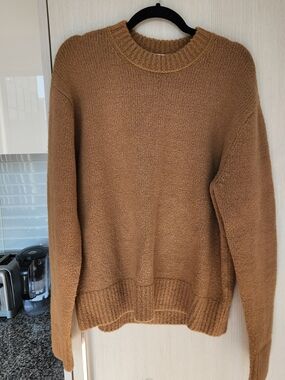 Acne Tan/Brown Crewneck Sweater